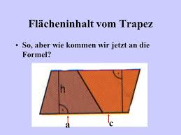 Spezialfälle gleichschenkliges und symmetrisches trapez Flacheninhalt Vom Trapez Ppt Video Online Herunterladen
