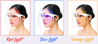 3 Color Led Light Therapy Skin Rejuvenating Face Mask Hashi Point