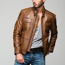 Felice Leather Jacket Antique Brown Leather Jacket Jackets Street Style Winter