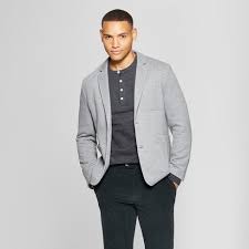 J.crew knit ponte blazer grey size xs. Men S Standard Fit Knit Blazer Goodfellow Co Target