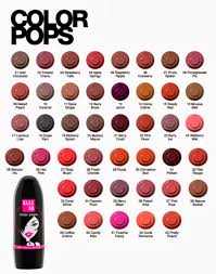 Elle 18 Color Pop Shade Chart Elle 18 Lipsticks Shopping