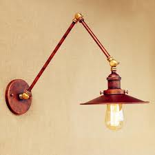 Antique Retro Loft Vintage Wall Lamp Lights Aplik Swing Long Arm Wall Light Edison Industrial Wall Sconces Applique Led Wall Lamp Wall Lights Retro Lamp Light