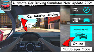 Fast, furious, and completely online! Ultimate Car Driving Simulator New Update 2021 Interior Car Driving Online Multiplayer Mode Youtube
