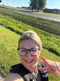 Woman inspires with morning sailboat routine