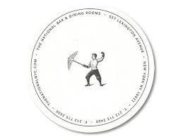 The national bar & dining rooms, conveniently located on the east side of the city, is acclaimed chef geoffrey zakarian's vision of a grand café, offering modern bistro cuisine during breakfast, brunch, lunch and dinner in a comfortable atmosphere. Restaurant Coasters