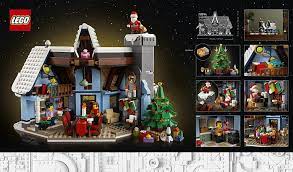 Lego Christmas Village 2021 Lego Winter Village Santa S Visit Press Release