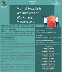 Mental health, malaysian mental health act, indigenous psychology, cultural beliefs in malaysia, mental health program development. Lean In Malaysia On Twitter Mental Health At The Workplace Is Rarely Discussed Nor Recognised It S Time To Break The Stigma Join Us As We Discuss How We Can Create A Working