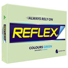 A4 Copy Paper Reflex Tints Green