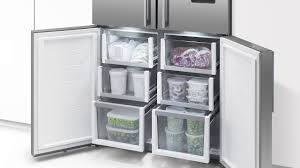 The ge french door refrigerators are some of the most popular in the entire general electric refrigerator line. Introducing The Fisher Paykel Quad Door Fridge Freezers Youtube