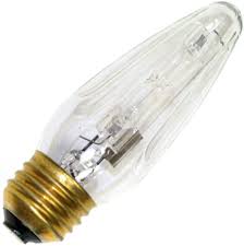 Philips 389064 25 Watt 300 Lumens Clear Flame Shape F10 5 Halogen Light Bulb E26 Medium Base 1 Pack Amazon Com