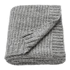 Dunang Throw Gray 51x71 130x180 Cm Ikea Ikea Blankets Grey Throw Ikea