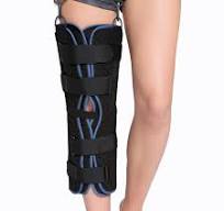 Tri-Panel Knee Immobilizer Brace – Best Adjustable Straight ...