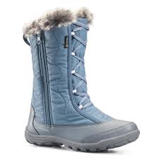 Le petit plus de ces bottes de neige: Bottes De Neige Et Apres Skis Enfant Randonnee Trek Decathlon