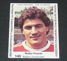 140 POSNER BAYER LEVERKUSEN BUNDESLIGA FOOTBALL AMERICANA 1979-1980 PANINI 