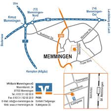 Sehen sie sich für zusätzliche informationen auch die blöcke verkaufsoffener abend und verkaufsoffener sonntag an. Kontakt Und Anfahrt Vr Bank Memmingen Eg