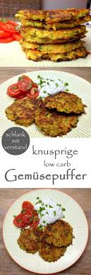Low Carb Gemusepuffer Low Carb Rezepte Abendessen Low Carb Gerichte Gesunde Rezepte