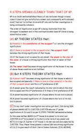 4 Steps Theory Speaks Clearly Than That Of Kp By Dhirendra