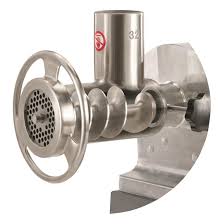 The gears with their roller bearings and motor comprise of metal. Guide Gear 32 Electric Commercial Grade Meat Grinder 1 5 Hp 699371 Game Meat Grinders At Sportsman S Guide