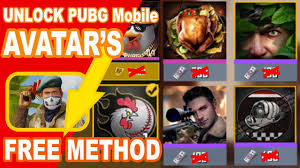 Mobile is one of the most played shooter game on mobile devices. Funny Moments How To Unlock All Pubg Mobile Avatar S Youtube
