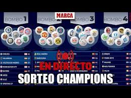 Toda la información acerca del sorteo de la champions league con el horario, el formato, los bombos. Lwyd530axao2mm