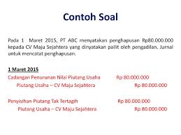 Maybe you would like to learn more about one of these? Contoh Soal Penyisihan Piutang Tak Tertagih Contoh Soal Terbaru