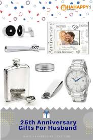 25th silver wedding anniversary gifts