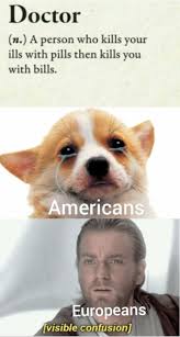 Laughs In Free Healthcare Ode Of Joy In The Background Funny Clean Funny Pictures Funny Relatable Memes