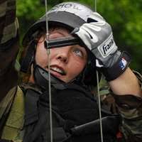 Spc. Alexas Hartenstein from the 603rd Military Police