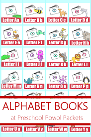 This letter a alphabet book is a simple way for kids to practice letter recognition, review concepts of print, and identify sight words. Alphabet Free Printable Mini Books Preschool Powol Packets