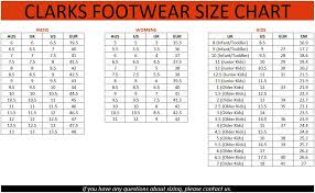 61 organized clarks kids size chart