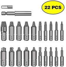 Werkzeug Damaged Stripped Screw Extractor Set For Broken Screw All Purpose Hss Broken Bolt Extractor Screw Stripped Screw Wood Drill Bits Electric Hand Drill