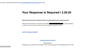 Be Diligent Irs Warns Of Scammers Exploiting Stimulus Money Kutv
