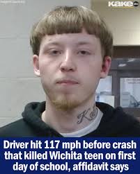 The man charged in the death of a Wichita high school freshman in a crash  last month was driving nearly 120 miles per hour