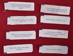 Fortune Cookies – where food meets philosophy