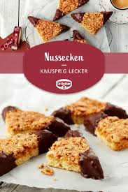 Nussecken Rezept Nussecken Nussecken Rezept Kekse Backen