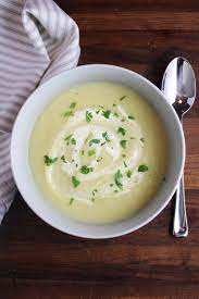 Leek And Potato Soup Recipe Recipes Creamy Potato Leek Soup Food