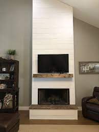Diy Shiplap Fireplace On A Budget Hunt Farmhouse Shiplap Fireplace Diy Shiplap Fireplace Diy Shiplap