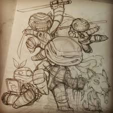 Ninja Turtles Tmnt Art Graffiti Characters Cartoon Drawings Of People