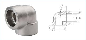 socket weld 90 deg elbow ss 90 deg socket weld elbow 90