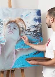 The band debuted under j&star company on august 3rd. Sergey Piskunov Underwater Catherine La Rose The Poet Of Painting