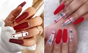 There are so many creative acrylic nail designs on the internet to choose from. 23 Beautiful Ways To Rock Red Coffin Nails Stayglam
