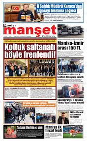 Manisa Manşet - Yerel Gazeteler & Bölgesel Basın, Medya ve Haberler