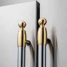 Moreover, people can use this material in construction. Gold Decor Set For Refrigerator And Dishwasher Bertazzoni