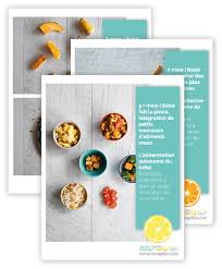 Menu Dme Pour Bebe De 6 Mois Et Plus Maman Mange Bien Bebe 6 Mois Aliments Mous Ricardo Recette