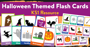 Downloadable ks2 internet safety quiz. Printable Halloween Flashcards With Words And Pictures For Reception And Ks1 Teachwire Teaching Resource