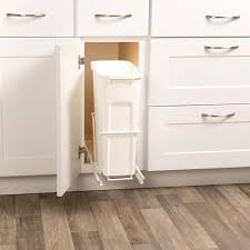 Shelf liners are available in a variety of styles to keep items from sliding around and to make cleaning quick and easy. Pull Out Garbage Bins In Outdoor Kitchen Cabinets 4 Life Outdoor Inc