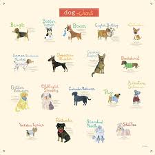 Dog Chart Canvas Wall Decal