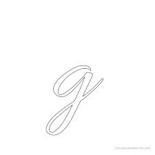 Find the perfect calligraphy g stock photos and editorial news pictures from getty images. Allura Cursive Alphabet Stencils In Lowercase Small Letters Freealphabetstencils Com