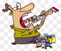 Supplement Toxicity - Cartoon Person ...
