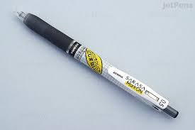 Zebra Sarasa Mark On Gel Pen 0 5 Mm Black Zebra Jj77 Bk